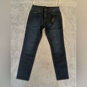 Blue Skinny Jeans Sleek Fit